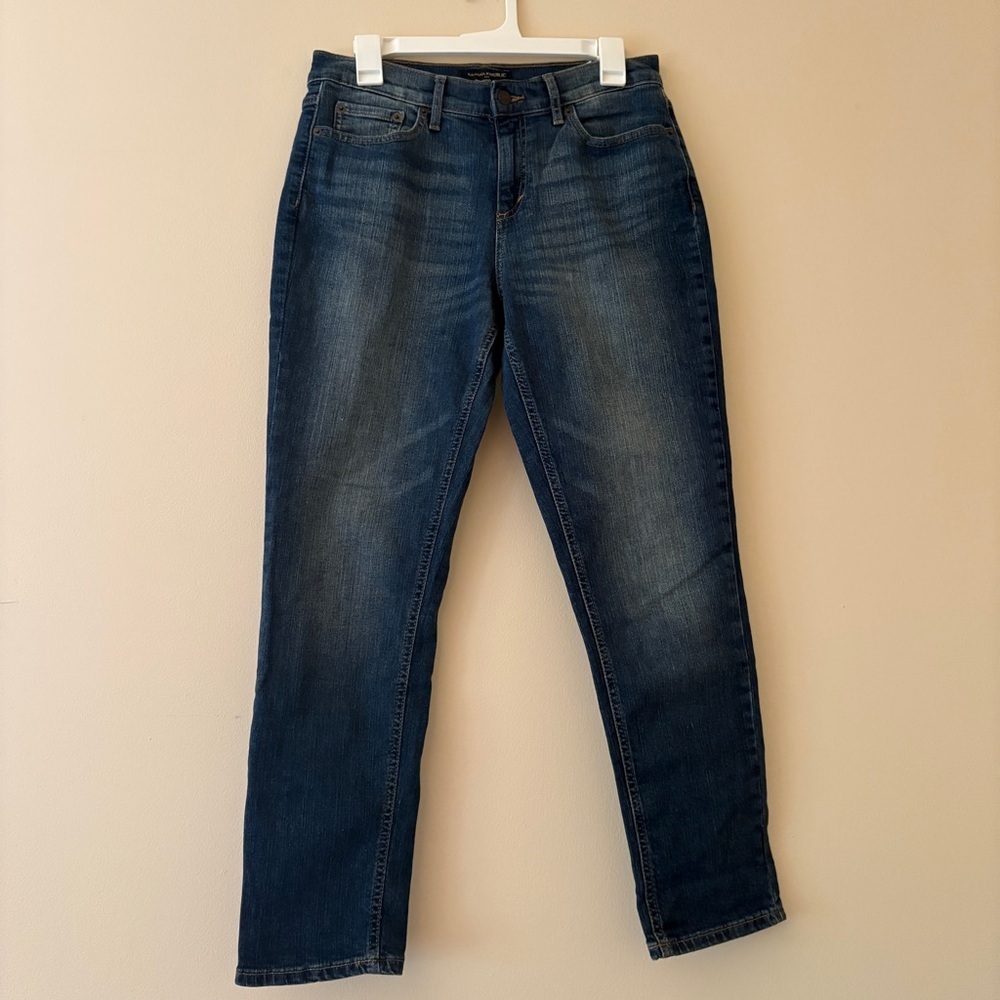Banana Republic Girlfriend Jeans Women’s 27 4 Medium Wash Straight Leg